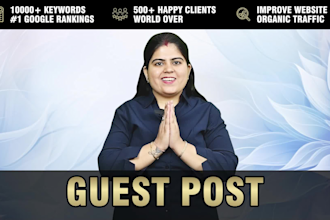 do guest post with high da backlinks