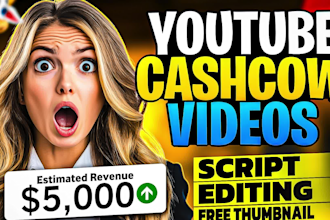 do top 10 cash cow faceless videos and youtube automation channel