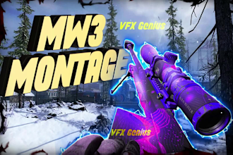 edit cod mw3, mw2 or valorant clips into pro montage