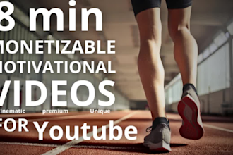 create motivational videos  for youtube