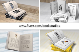 create realistic book promotion video