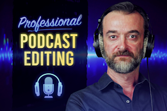 edit your audio podcast to make it sound professional