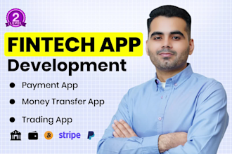 develop fintech app crypto wallet app payment app mobile app money transfer app
