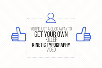 create a kinetic explainer video with clean animated icons