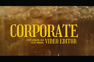 do corporate video editing for your social media content