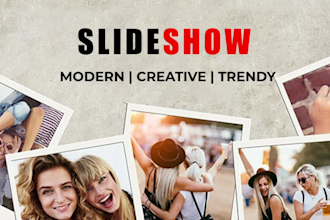 convert memorial pictures or photos into the video slideshow