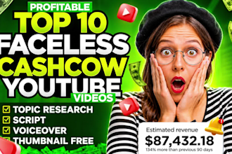 your faceless cashcow youtube video editor