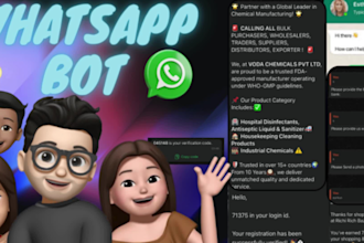 build you your own custom whatsapp chat bot