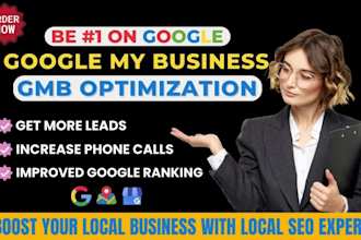do gmb optimization, ranking and google maps citation for local business