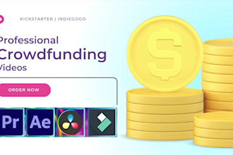 create professional fundraising or crowdfunding video ads