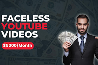 be your faceless youtube video creator