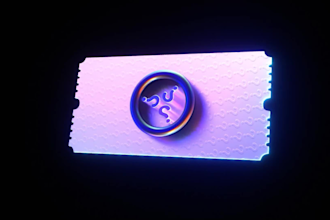 create 3d animated  nft membership cards and virtual passes