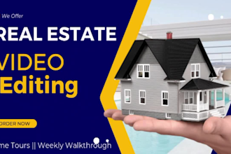 edit your real estate reel, home tours, drone, travel videos