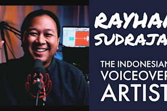 record a unique indonesian or english voice over