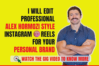 edit engaging instagram reels for your personal brand