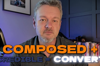 create mature male ugc video ads for your product or service