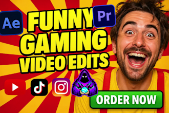 professional gaming video editor, roblox, minecraft gaming video editing