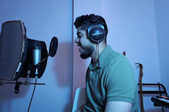 sing and record backing vocals and harmonies