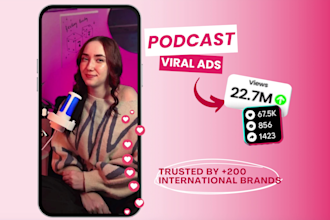 create portuguese spanish ugc ads spokesperson in podcast setup