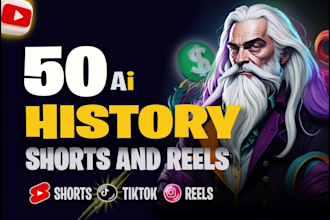 create epic ai history videos for youtube shorts, instagram