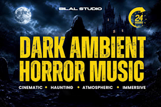 produce dark ambient horror music and soundscape
