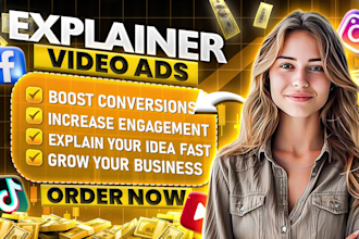 do 2d animated explainer and commerical business video ads,whiteboard animation