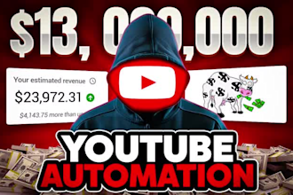 setup youtube automation channel and monetize the channel