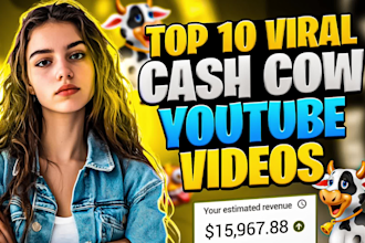 do top 10 faceless videos with full youtube management