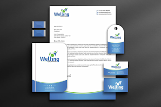 create business card, letterhead, and stationery design