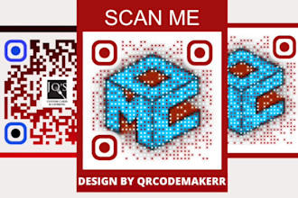 design a custom dynamic qr code with logo for your business