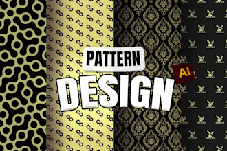 create seamless vector repeat pattern design