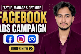 do facebook ads campaign, instagram ads, fb or meta ads marketing