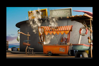 create 3d environment modelling