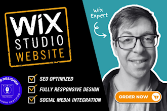 build a wix website with wix studio