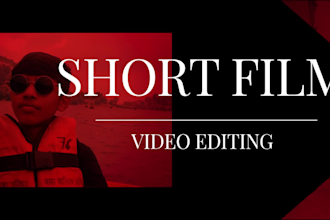 professionally edit your short film with vfx and sound design