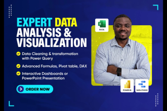 be your expert power bi data analyst