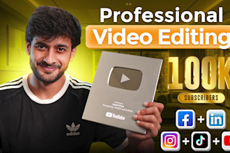 do professional youtube video editing