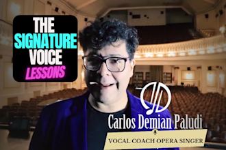 teach how to sing with your signature voice