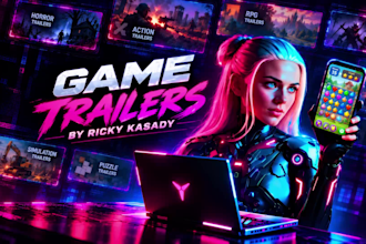 create amazing trailer for your game