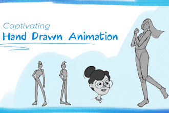 create captivating hand drawn animation in traditional style