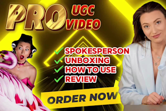 create ugc ads video reels shorts tiktok for your brand product service