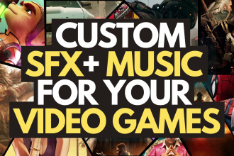 design custom sound effects and music for your video games