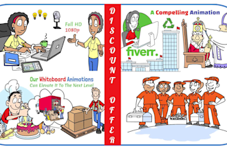 do custom whiteboard animation sales explainer doodle video