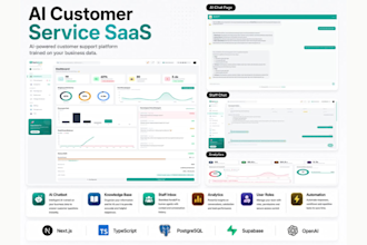 build an ai customer service saas for your business