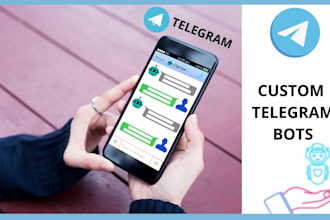 create custom telegram scripts, plugins, or bot