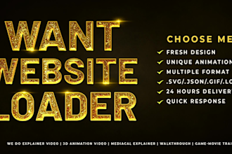 do website loader animation for your website and app