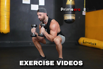create exercise demo videos with voiceovers for fitness apps