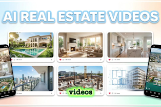 create real estate reels, house interior tours, construction videos using veo3