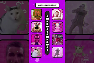 create trivia quiz shorts reels for youtube channel