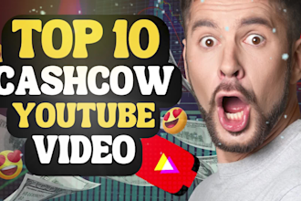 do best 10 to best 5 product review automation youtube video for amazon shopify